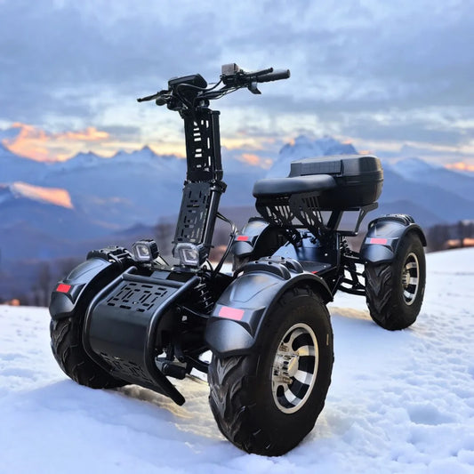 Latest Adult ATV 4X4 Electric Quad 4 Motors 60V 60Ah 80Ah Long Range 10000W Fast Speed 21 Inch Off Road Fat Tire Electric ATV