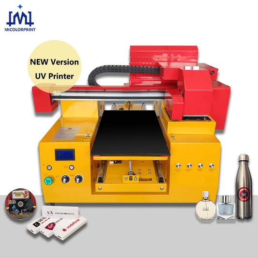 Automatic Desktop UV Printer for Glass Bottle Wood Phone Case A3 UV Flatbed Printer
