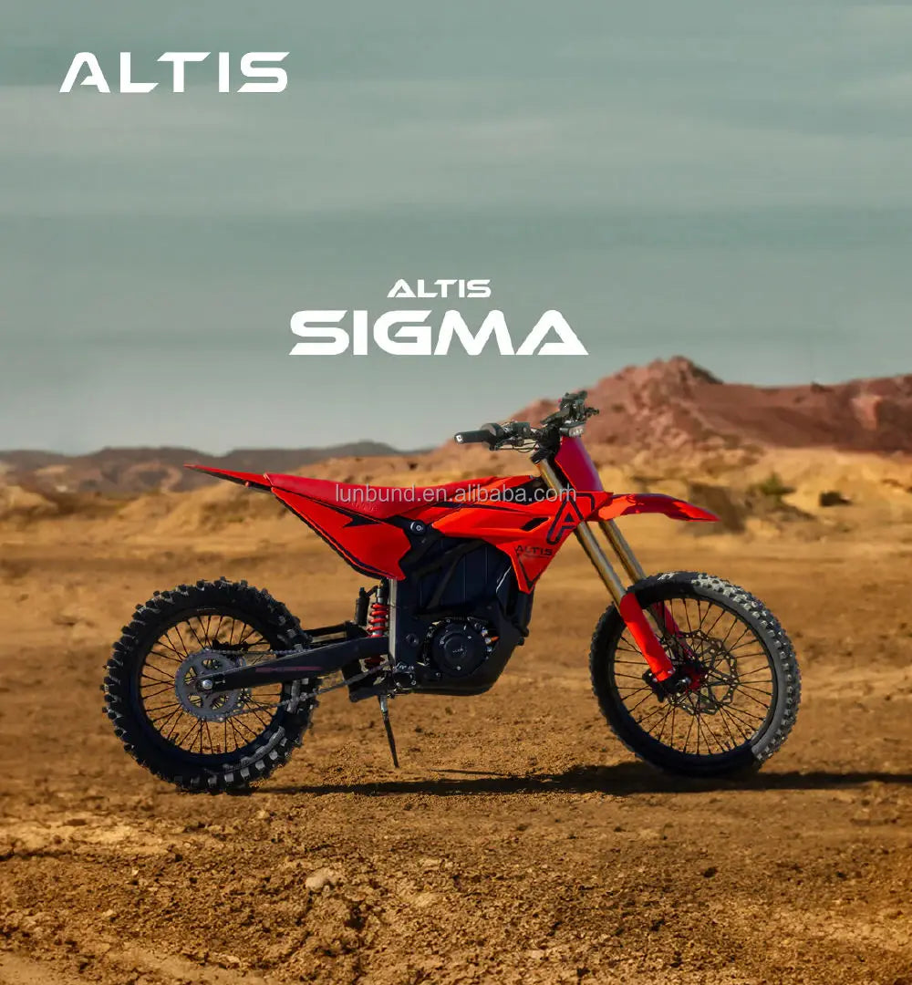 2026 Altis Sigma MX Electric Dirt Bike 25kW Lightweight Off-Road Motorcycle US Warehouse in Stock Altis Sigma Bikes