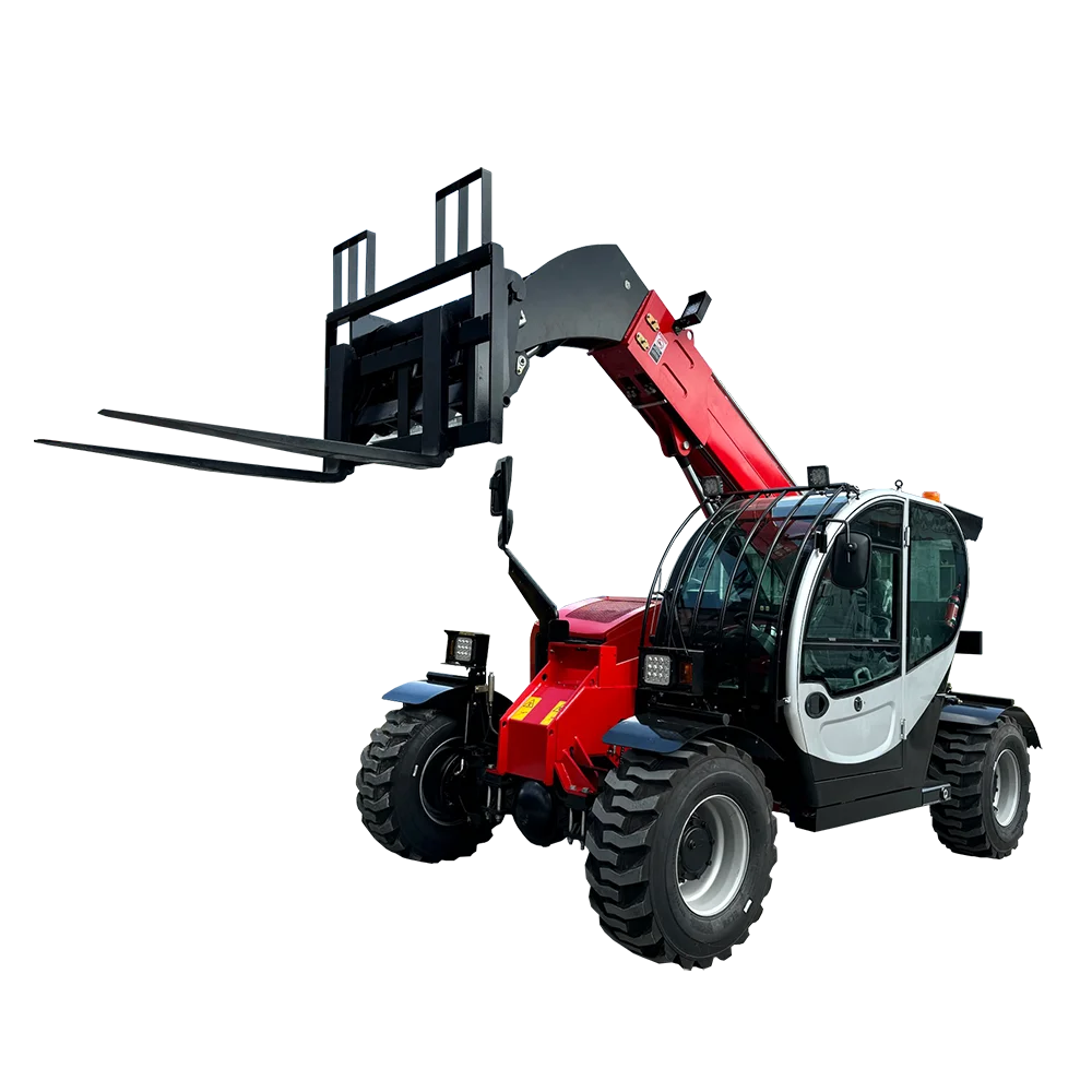 China Mountain Raise High Quality 3Ton 5m 6mTelehandler Wheel Loader Telehandler Forklift Hydraulic Diesel Telescopic Loader