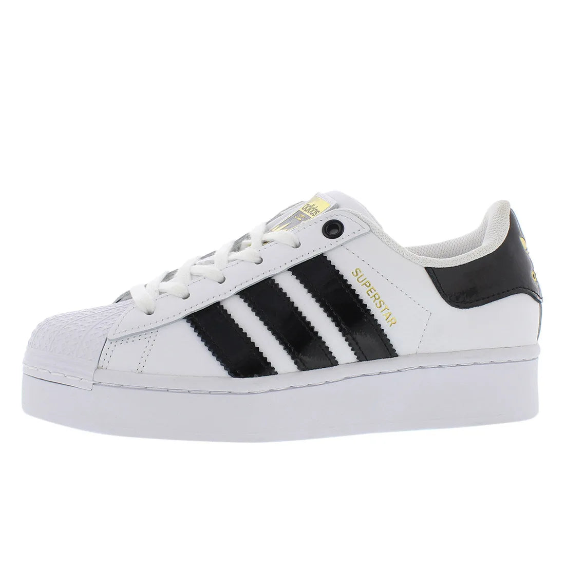 For Superstar Bold Womens Shoes Size 10 Color White/Black Model MSS-FV3336
