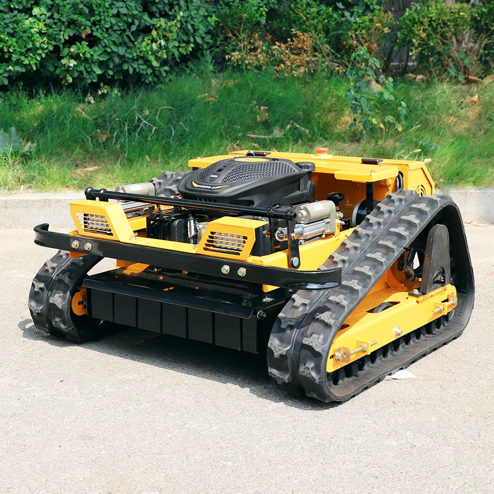 Mini Rc Robot Lawn Mower Electric-stop With Snow Plow Attachments Customized Electric-start Remote Control Lawn Mower