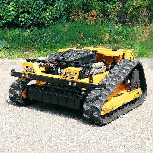 Mini Rc Robot Lawn Mower Electric-stop With Snow Plow Attachments Customized Electric-start Remote Control Lawn Mower