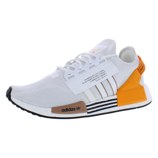 For for R1 V2 MSS-IE2342 Mens Shoes Size 9.5 Color White/Orange