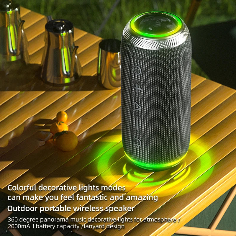New Arrival High Performance Desktop Bass Loud Speakers Portable Bass Drum Wireless Bluetooth Speaker