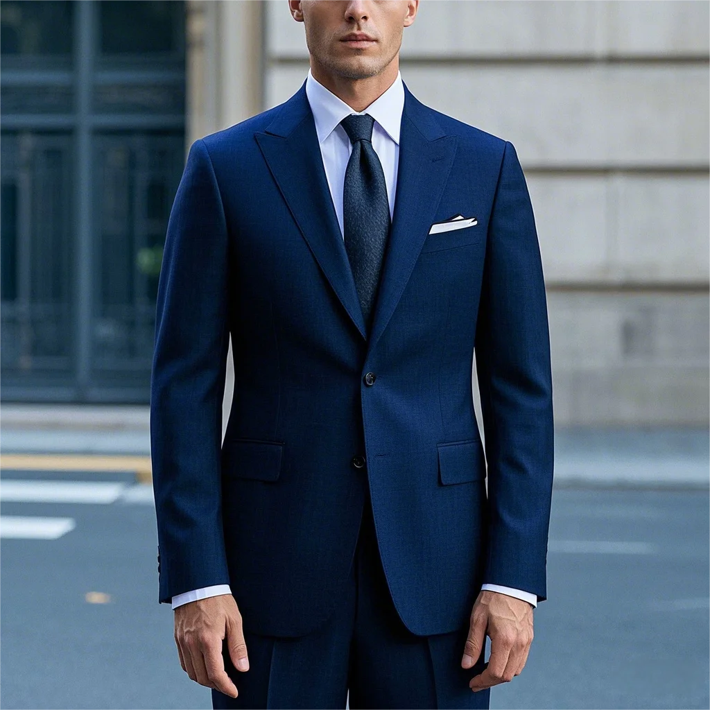Custom Jackets Modern Solid Tailor-made Foreign Trade Suit Groom Slim Europe Business Suits & Blazer for Men