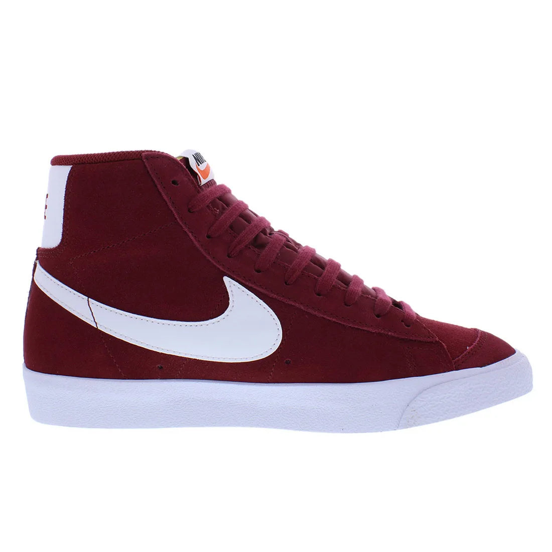 For Blazer Mid '77 Suede Men's Fitness Walking Shoes Red/White Color Vietnam Made Model CI1172601 | 100% Authentic