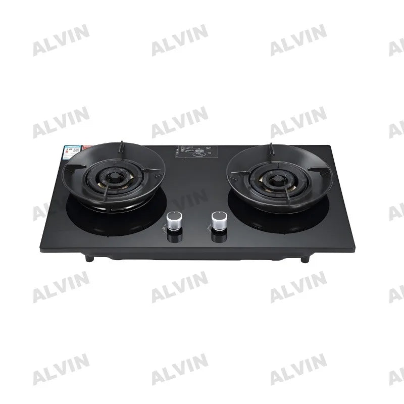 Built-in 4 Burners Cast Iron Grill Pusle Ignition Copper Injector Hobs Stainless Steel Panel Gas Stove