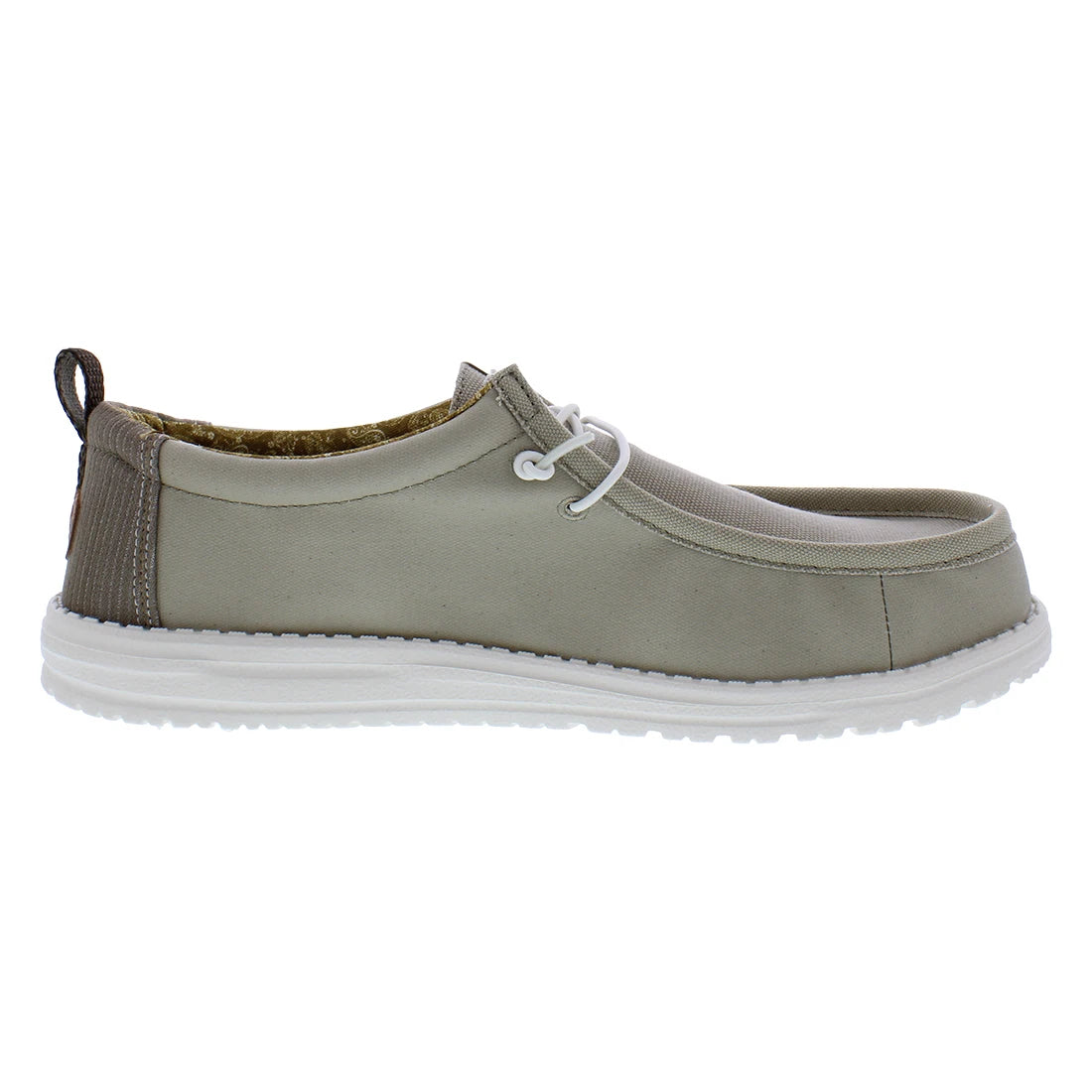 For Wally Hickory Denim Mens Shoes Color Taupe 100% Authentic Model MSS-41875214