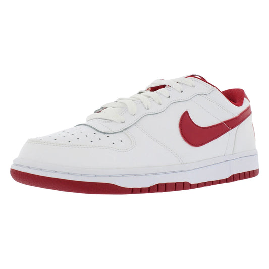 For Big Low Mens Shoes Color White/Gym Red 100% Authentic Model MSS-355152150