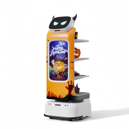 Commercial Delivery Robots  Intelligent Catering Restaurant Serving Food Waiter Restaurant Service Delivery Robot