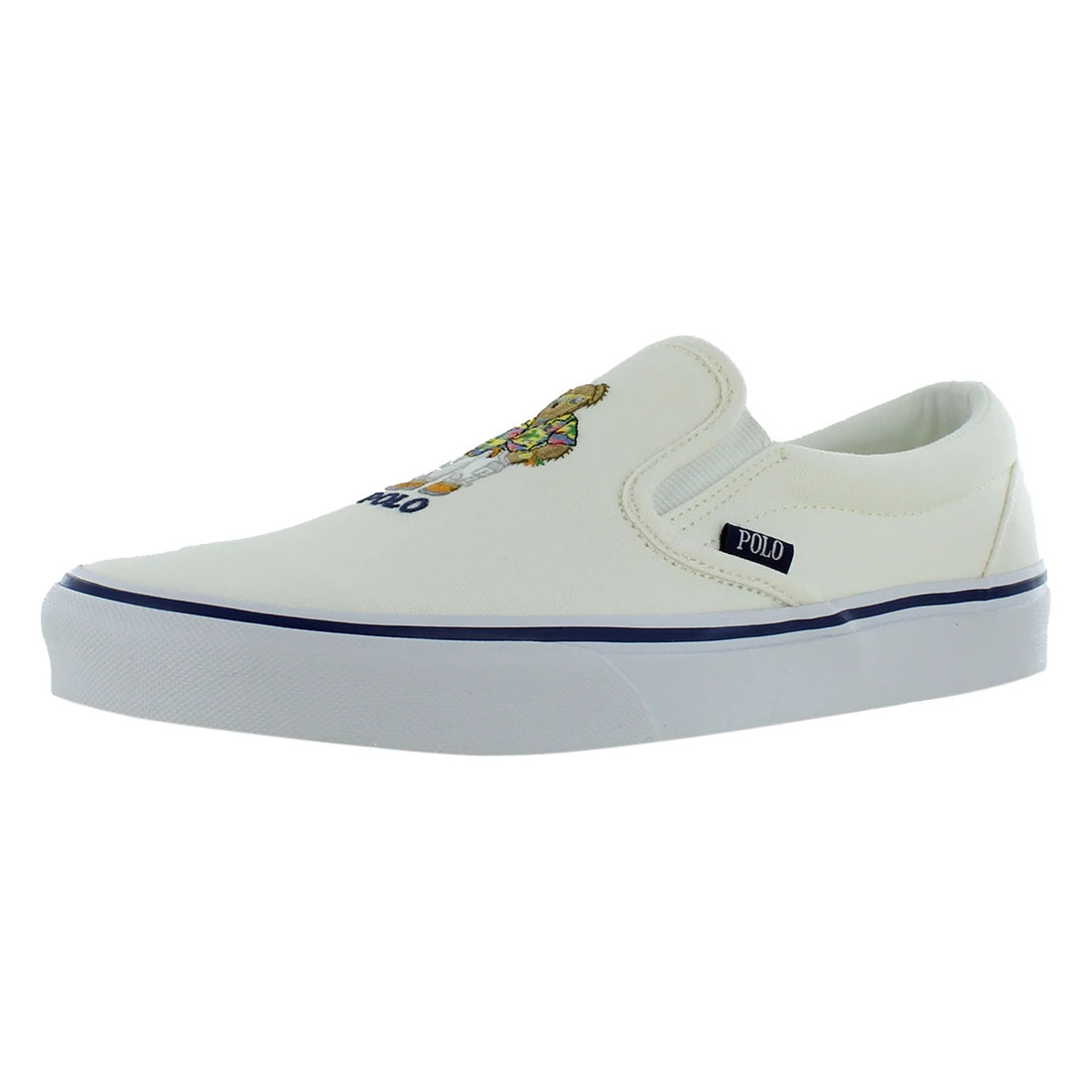Polo Ralph Lauren Keaton Slip Mens Shoes Color: Deckwash/White/Bear | 100% Authentic