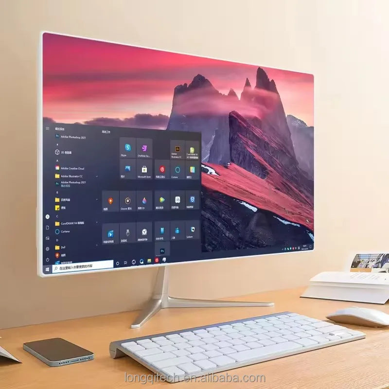 New Arrival 22 Inch I5 8GB DDR3 RAM 256GB SSD All-in-One PC with LCD Display