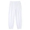 Lounge Wear Light Fleece Cuffed Leg Loose Men Sweatpants Baggy and Hoodie Set