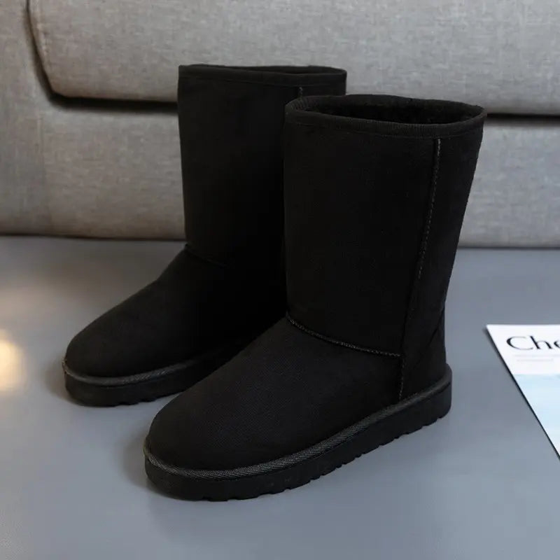 Women's Shoes 2021 Winter New Women Snow Boots Ladies High Quality Warm Australia Boots Set Foot Boots for Women Botas Mujer