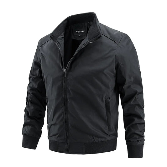 Spring Autumn Jacket Men Casual Coat Men Jacket Outdoors Fashion Zipper Jacket Men Clothing Big Size