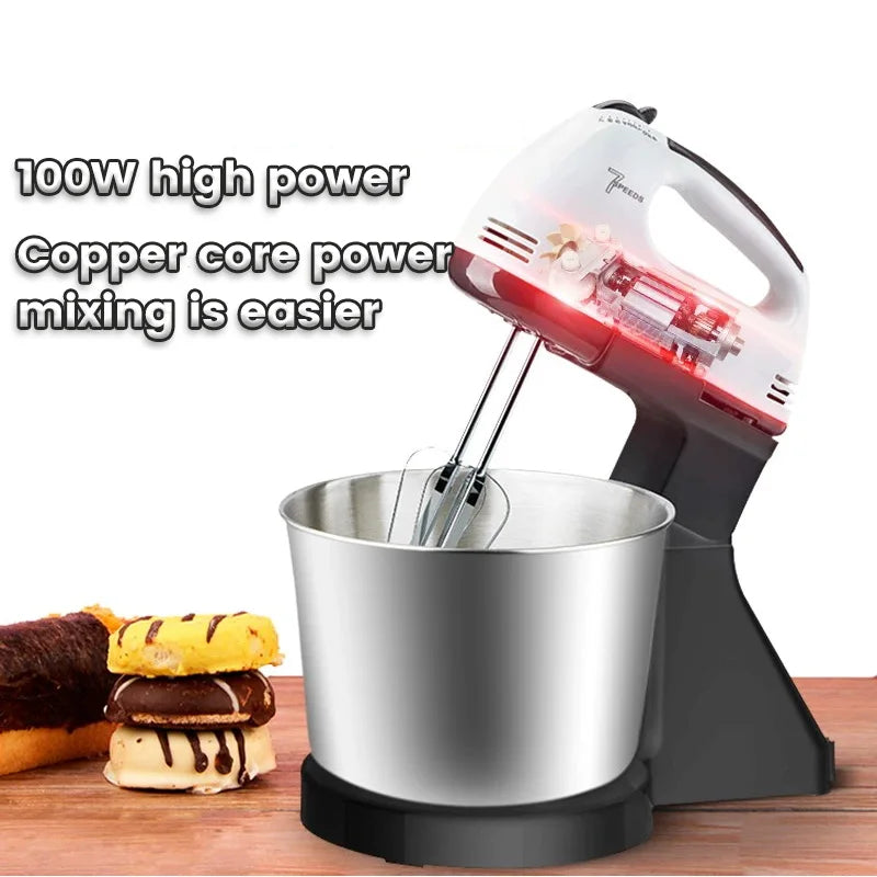 Best-Selling Home Kitchen Electronic Gadgets Practical Plastic Kneading Set Pastry Stand Egg Beater Blender Essential Egg Tools