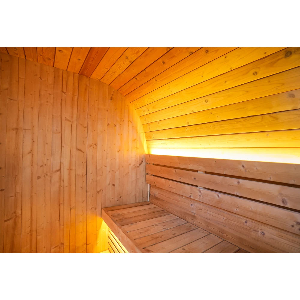 4-5 People Outdoor Sauna Room Sauna and Steam Room Cedar Modern Steam Sauna Generator Swedish Traditional Sauna Stock