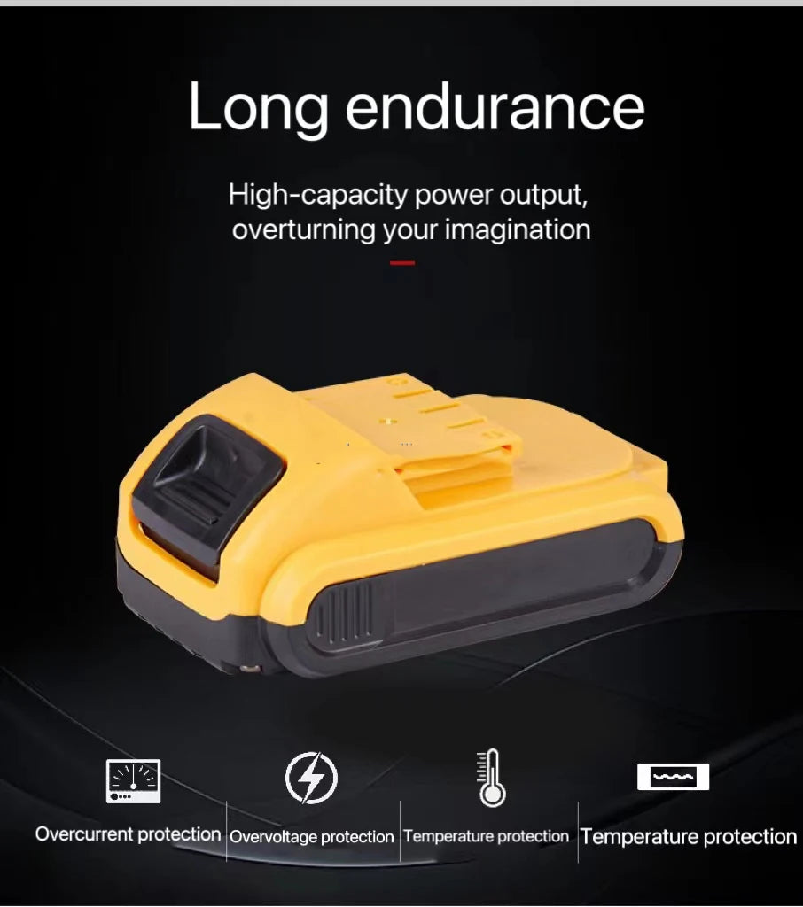 Goldmoon Professional Cordless Power Drilling Tools Screwdriver Sets Multi Function Drill