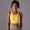 Fixed Cup All-In-One Push up High Support Shockproof High Intensity Exercise Slim Beautiful Back Tank Tops for Women