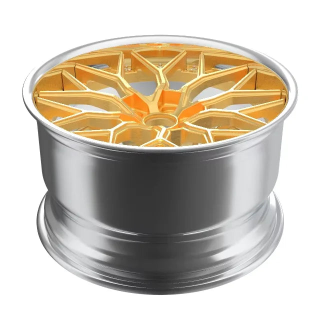 20 22 24 Inch 5X120 Forged Aluminum Chrome Golden Wheel 5x112 Car OEM Wheels Passenger Car Alloy Wheels Rims
