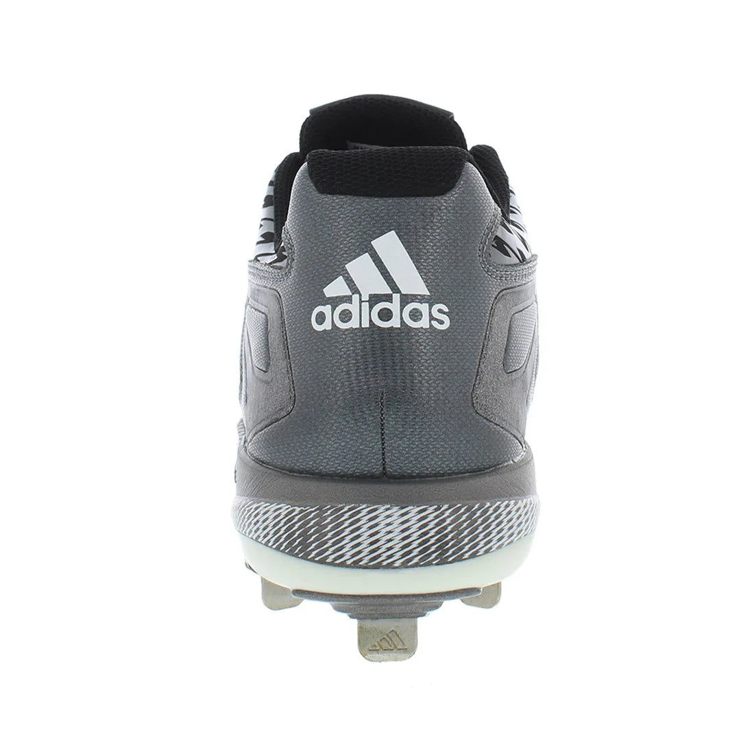 For Poweralley 3 Men's Baseball Shoes Black/Charcoal/Grey Color Model MSS-S84762 | 100% Authentic