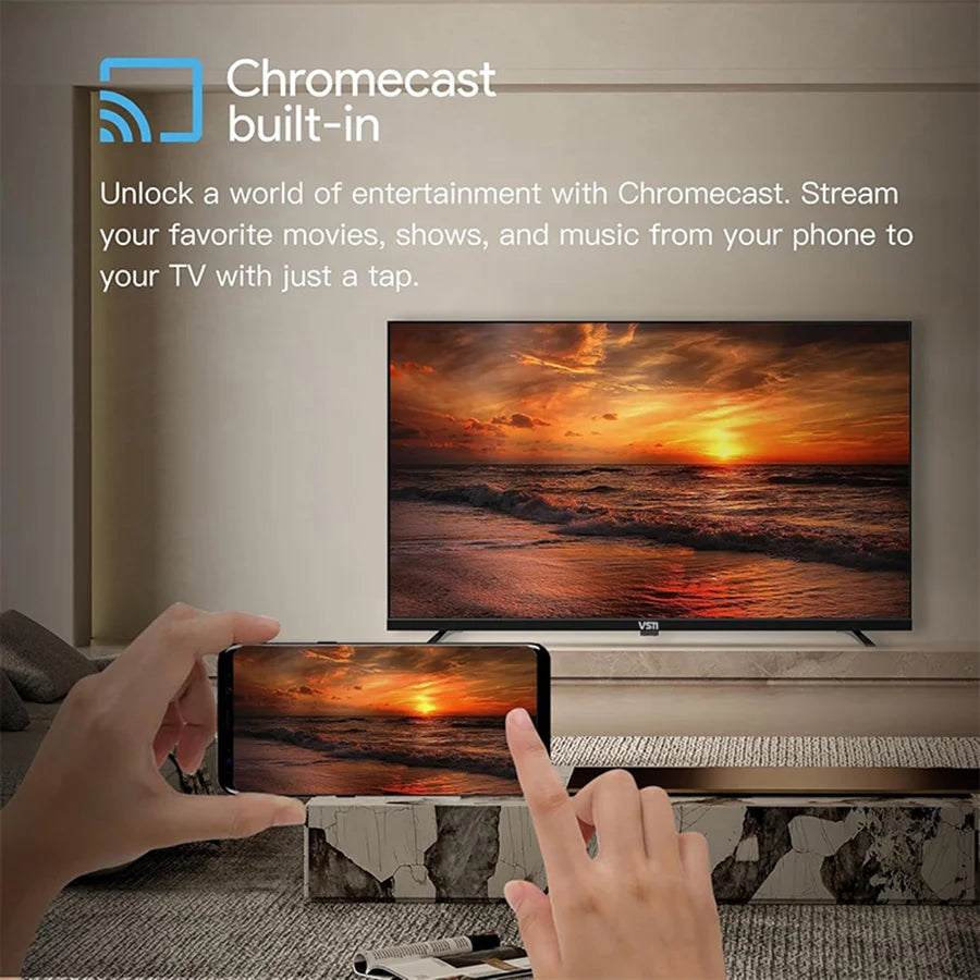 VSTI Smart TV 70 Inch LED High Quality 4k LED Android TV 55 65 75 85 Inches Support Customization