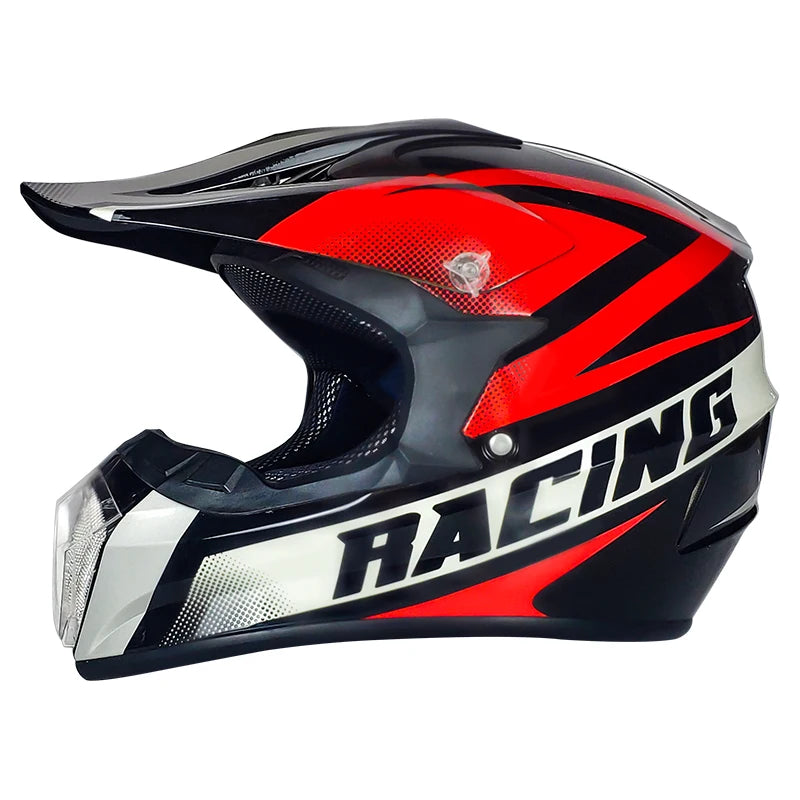 Competitive Price Dot-Approved Motocross&Off-Road Helmet Ultimate Protection for Downhill&Dirt Bike Adventures