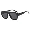 Fashion Luxury Women Men Punk Rectangle Sun Glasses Big Frame Square Sunglasses