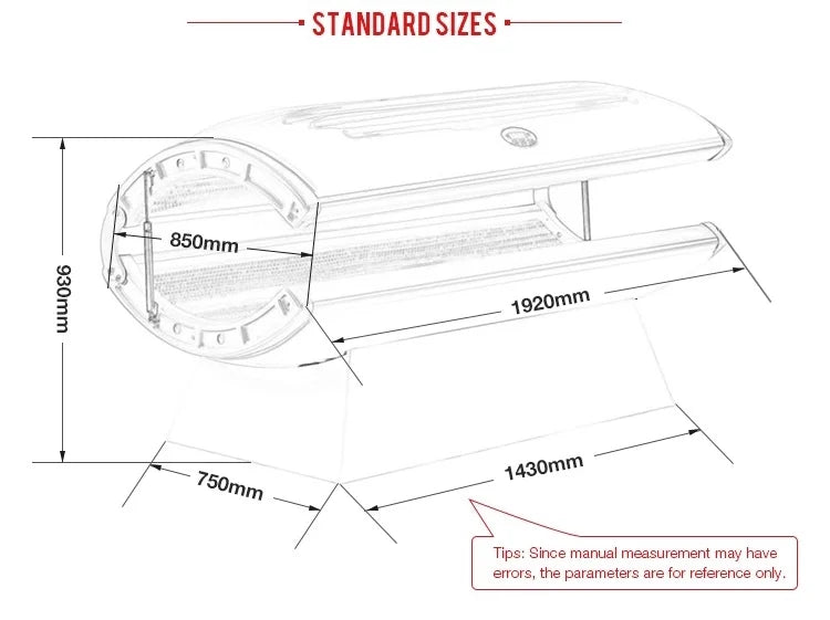 OEM ODM 3000W Lying Down Home Tanning Bed Booth Taning Machine Solarium Sunbed for Skin Tanning Machines