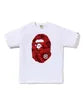 2026 1:1 High Version Ready Stock Letter Printing Bapees Tee Men Trendy PrintedApe Shirt Fashion Designer Bapees Shirt Hot Sell