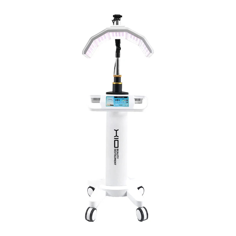 Professional 7-Color LED Photon Skin Care Equipment Face Nose Wrinkle Remover Whitening Effect Standing PDT Light Acne Treatment