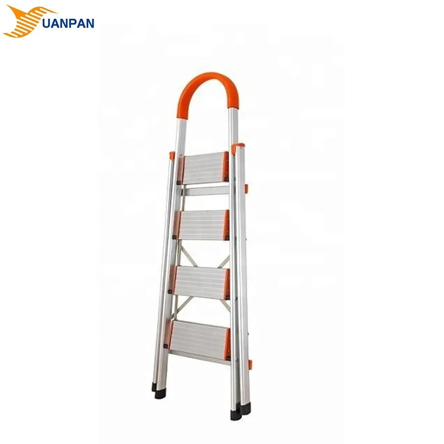 2024 Factory Stock Aluminum Folding Safe Ladder for House and Garden Tools Set