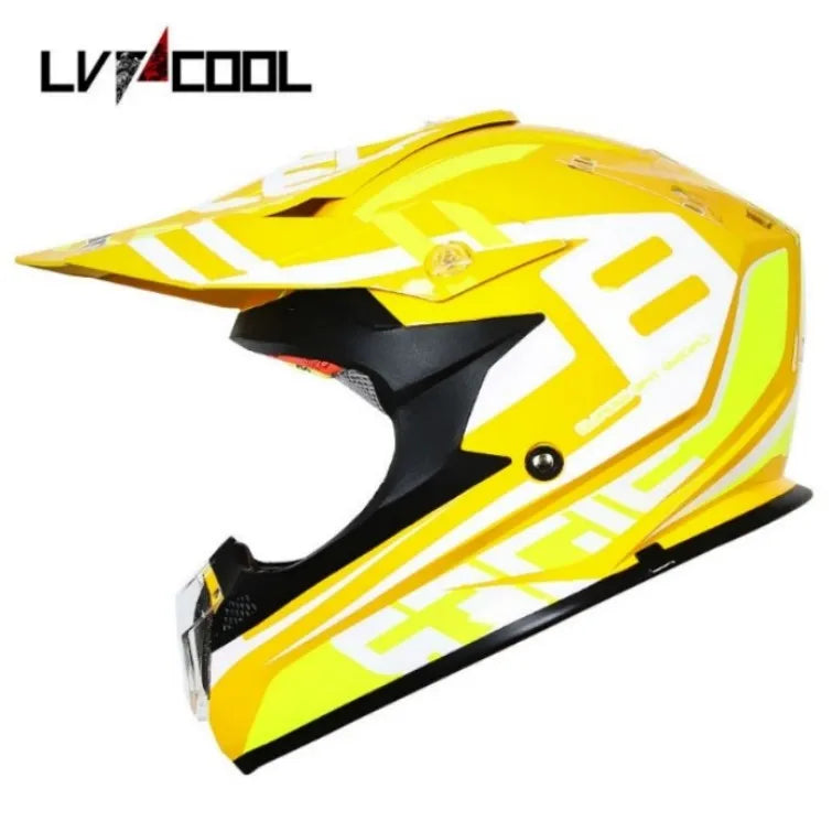 Men's Motocross Casque Off-Road Helmet High Quality Casco Racing Dirt Bike  Downhill ATV Capacete De Moto DOT XL ABS
