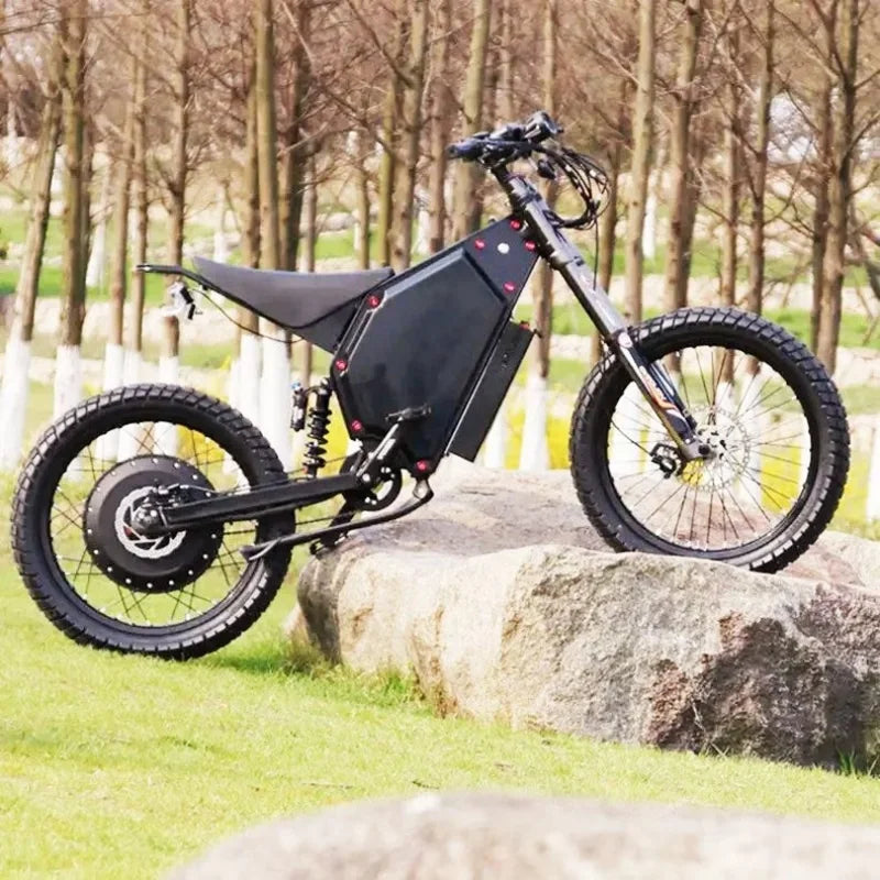 Electric Dirt Bike 8000w Off Road 8KW  Powerful Electric Dirt Bike 8000w  Black Edition