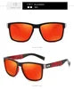 DUBERY Brand D518 Classic Sports Polarized Sun Glasses Men Women Wholesale Custom logo Square Lens SunGlasses