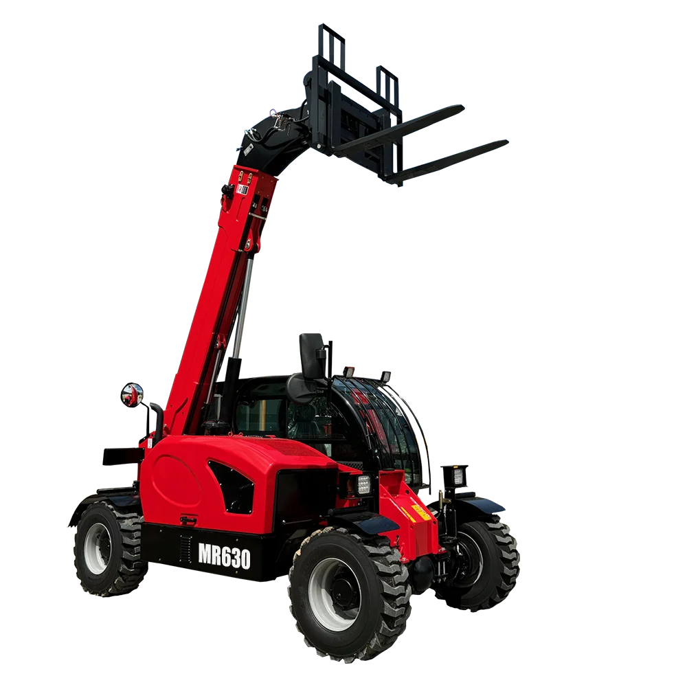 China Mountain Raise High Quality 3Ton 5m 6mTelehandler Wheel Loader Telehandler Forklift Hydraulic Diesel Telescopic Loader