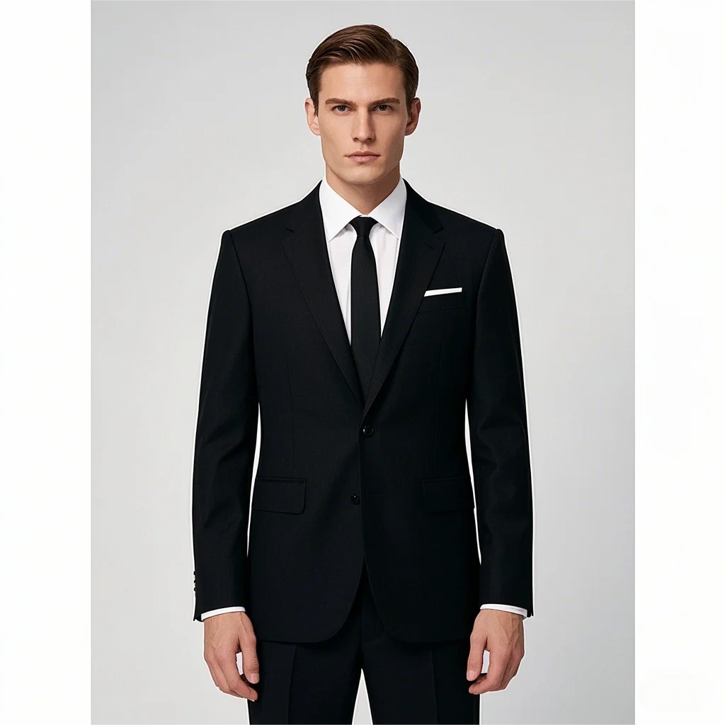 Custom Jackets Modern Solid Tailor-made Foreign Trade Suit Groom Slim Europe Business Suits & Blazer for Men