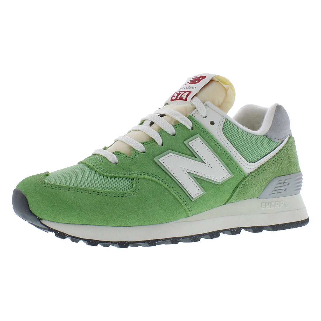 New Balance 574 Unisex Shoes Color: Green/White | 100% Authentic