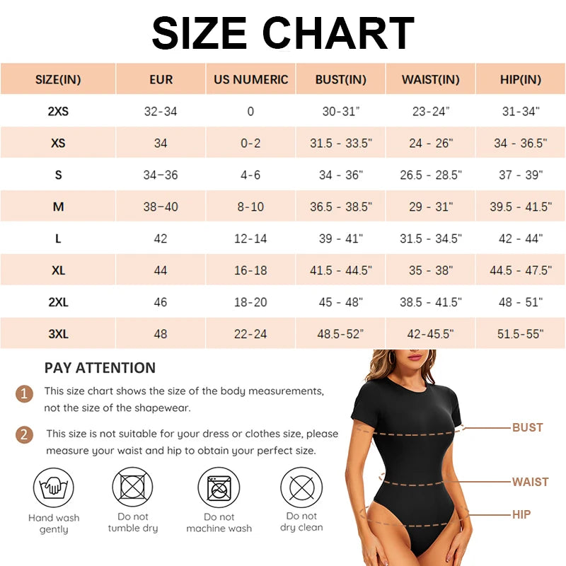 USA Warehouse Shipping Going Out T Shirt Tops Second-skin Feel Recycle Shapewear Crew Neck Short Sleeve Bodysuit for Women