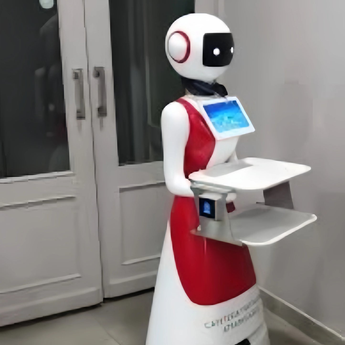 Delivery Service Robot  Hotel Delivery Robot for Hotel Restaurant Room Service