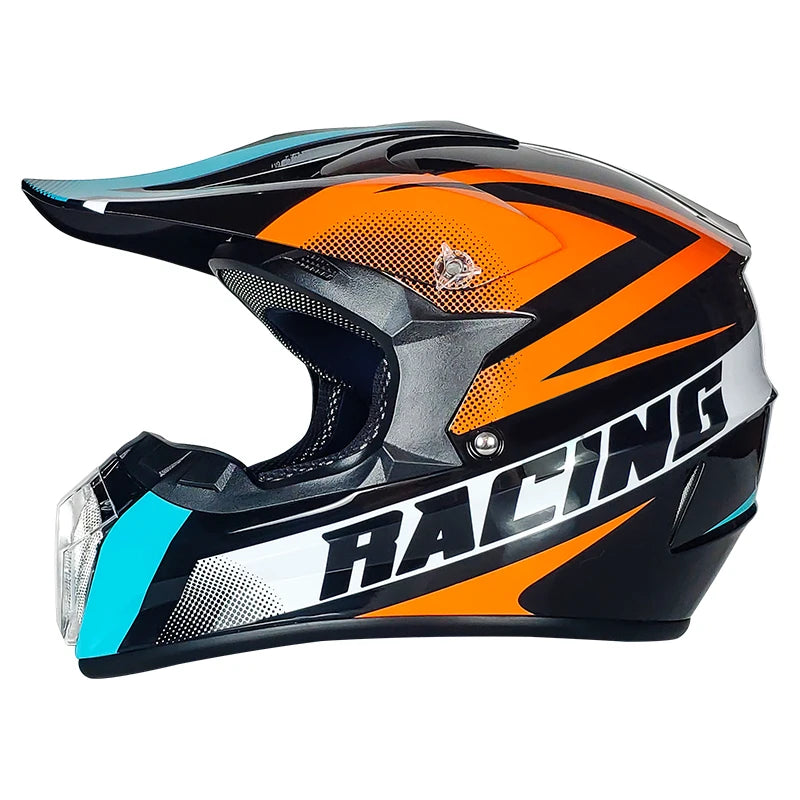 Competitive Price Dot-Approved Motocross&Off-Road Helmet Ultimate Protection for Downhill&Dirt Bike Adventures