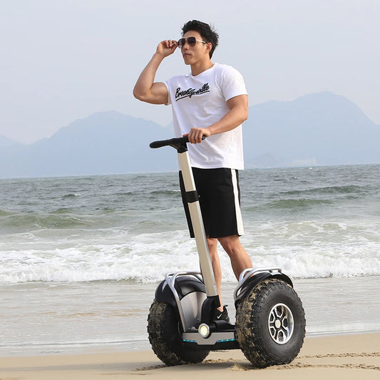 US warehouse free shipping Set Via APP Off-road Fat Tire Big Wheels Waterproof Balancing Scooter Electric Scooter