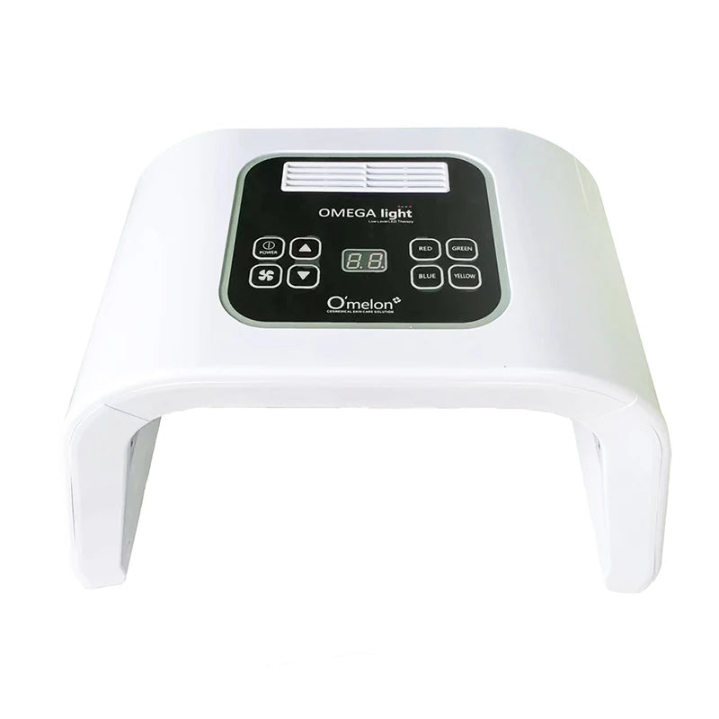 Best Selling 7 Color LED Light Therapy Device for Facial Rejuvenation Skin Tightening Red Light Therapy US Plug Desktop Unit