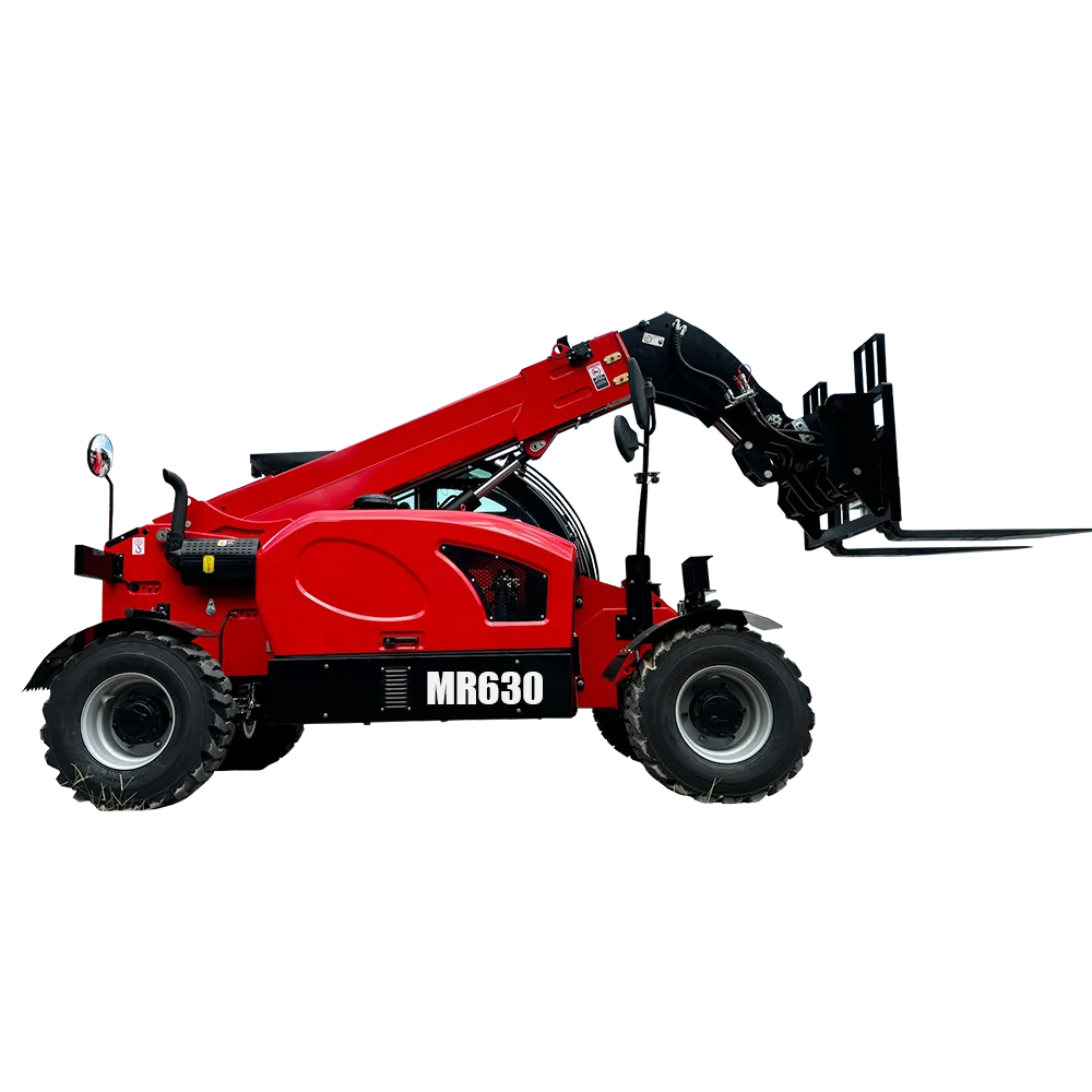 China Mountain Raise High Quality 3Ton 5m 6mTelehandler Wheel Loader Telehandler Forklift Hydraulic Diesel Telescopic Loader