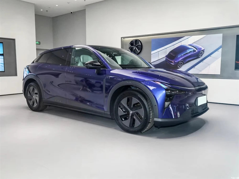 Jiyue 01 Used Car for Sale 2024 Jidu Automatic R20 Tire Size Leather Seats Lithium Battery Luxury Vehicle Fast Charging Hybrid