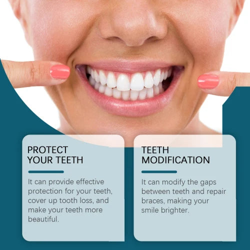Oralhoe Silicone Denture Repair Set  Everyday To Enhance The Beauty Of Smile Comfortable Material Modification Teeth