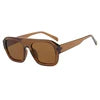 Fashion Luxury Women Men Punk Rectangle Sun Glasses Big Frame Square Sunglasses