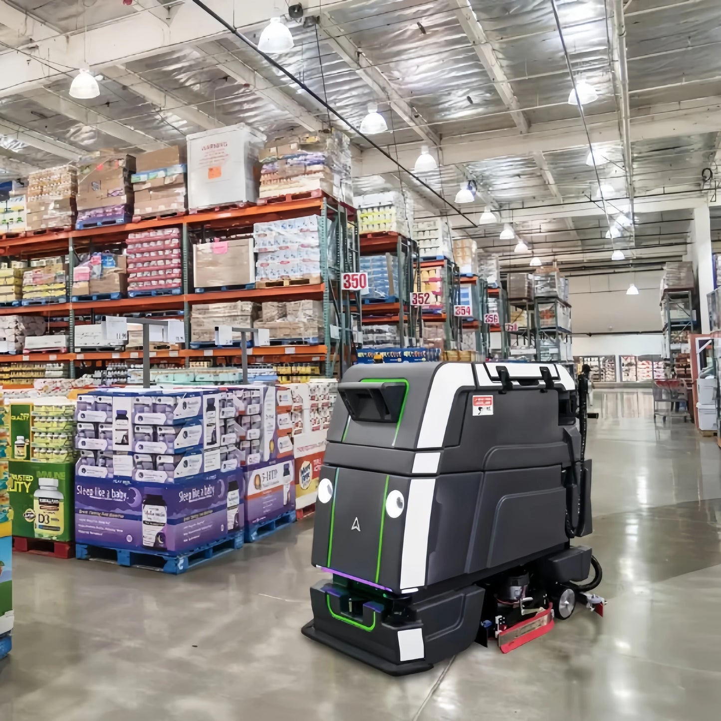 Cleaning Robot Industrial Commercial Cleaning Robot Floor Scrubber and Vacuum