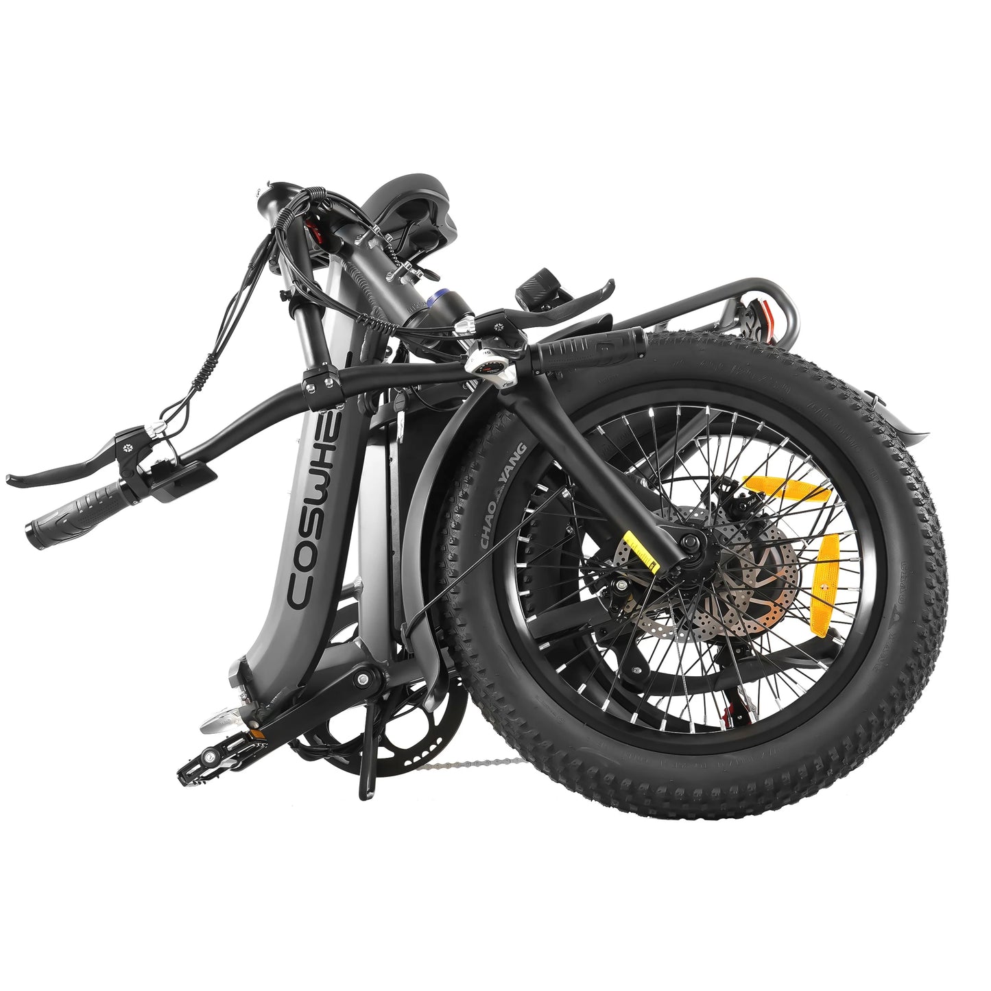 US Stock COSWHEEL Y20L Torque Sensor E Bike Folding Electric Bike Step Through Foldable Electric Bike